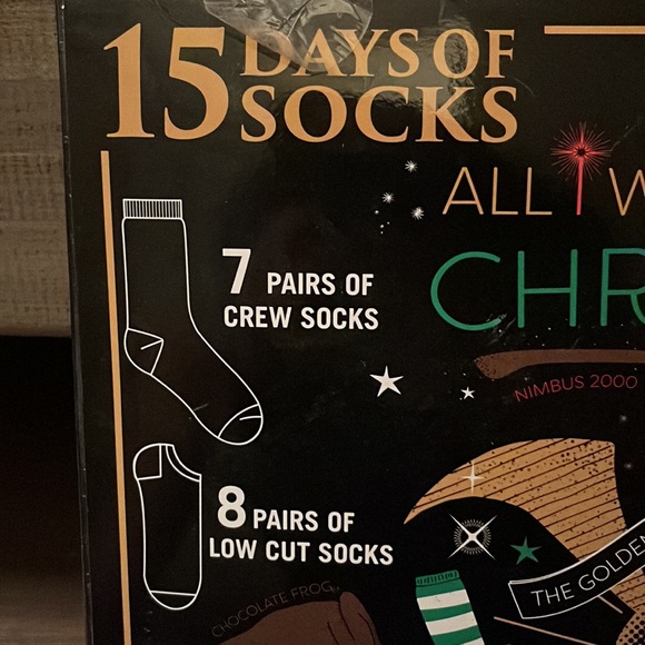 Women’s Harry Potter socks - Picture 3 of 4